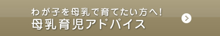 わが子を母乳で育てたい方へ!　母乳育児アドバイス